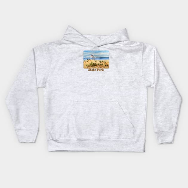 Jones Beach State Park, New York Kids Hoodie by MMcBuck